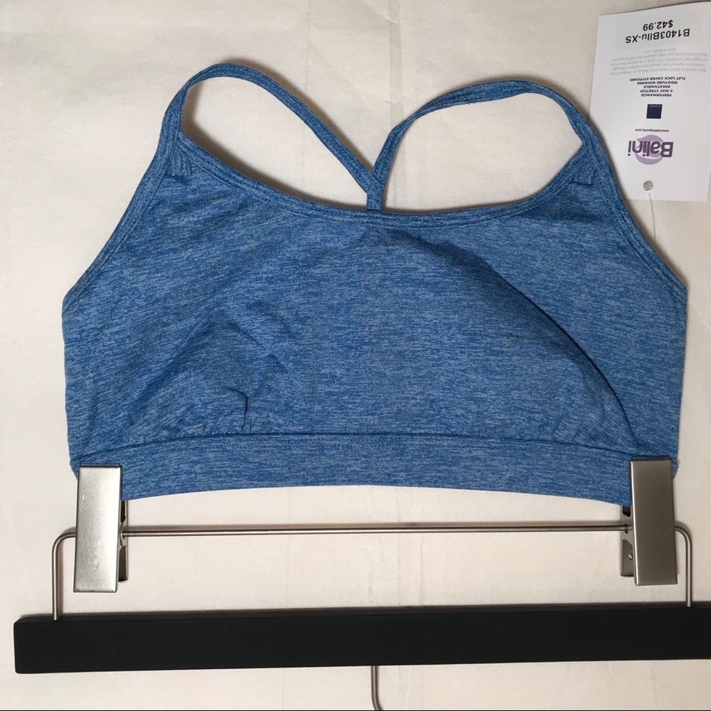 Balini Brand NEW Blue Color Tiffany Style Bra Size XS (32”) New with Tags - Picture 3 of 6